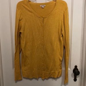 Mustard Merona Cardigan